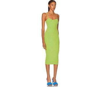 Helmut Lang Eyelet Bra MIDI Dress